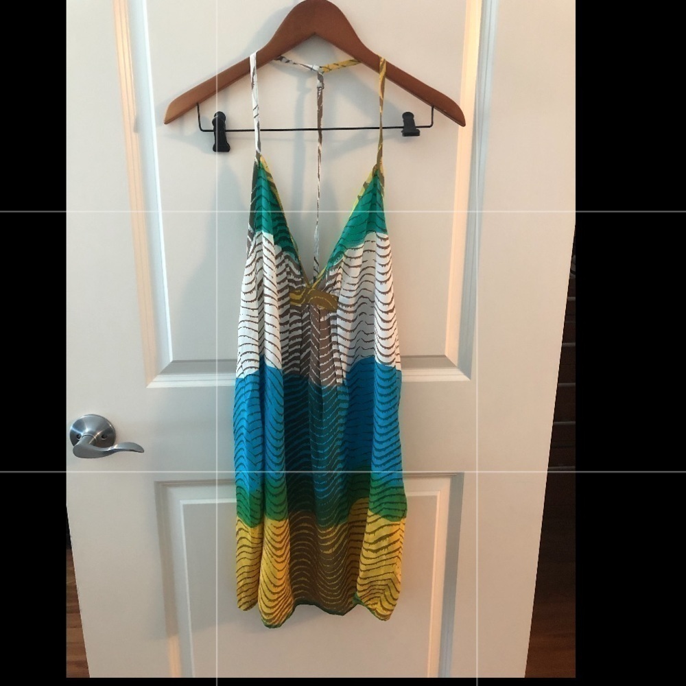OndadeMar Colorful Animal Print Cover Up Size M
